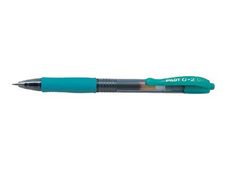 Pilot G-2 - Roller encre gel rétractable - 0,7 mm - turquoise
