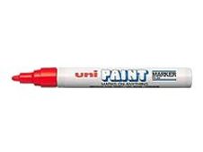 Uni PAINT PX - Marqueur permanent - pointe ogive - rouge