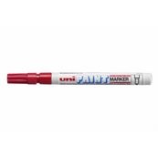 UNI PAINT - Marqueur permanent - pointe fine - rouge