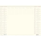 Sous main calendrier 4 années - 25 feuilles papier - 40 x 54 cm - Exacompta