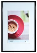 Cadre photo plastique WALTHER "Galeria" pour photo 28 x 35 cm coloris noir