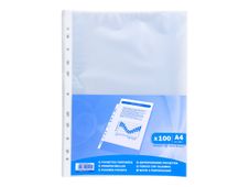 Exacompta - 100 Pochettes perforées - A4 