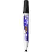 BIC VELLEDA 1701 - Marqueur effaçable - pointe ogive - noir
