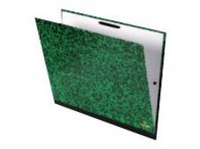 CANSON studio - Carton à dessin - 2 élastiques - 320 x 450 mm - noir, vert