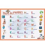 Aris Editions - Sous main éducatif effaçable "Alphabet" - 30 x 42 cm