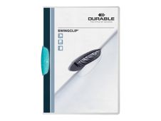 Durable Swingclip - Chemise à clip - A4 - turquoise