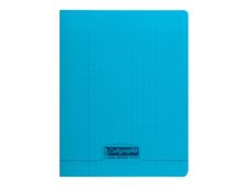 Calligraphe 8000 - Cahier polypro 17 x 22 cm - 96 pages - grands carreaux (Seyes) - bleu
