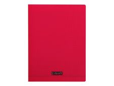 Calligraphe 8000 - Cahier polypro 24 x 32 cm - 96 pages - grands carreaux (Seyes) - rouge