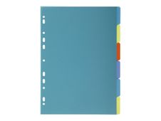 Exacompta Forever - Intercalaire 6 positions - A4 - polypropylène