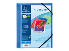 Exacompta KreaCover - Chemise personnalisable à rabats - A4 - disponible dans différentes couleurs