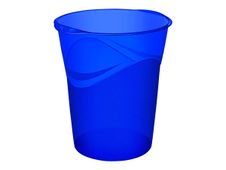 CEP Happy - Corbeille à papier 14L - bleu électrique