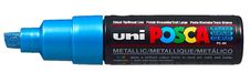 Posca - Marqueur peinture pointe large - Bleu Métallique