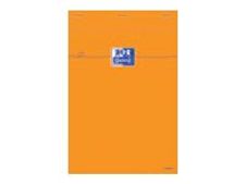 Oxford - Pack de 10 Blocs notes - 8,5 x 12 cm - 160 pages - petits carreaux - 80g - orange