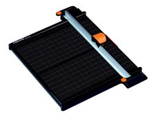 Fiskars 5407 - Rogneuse / coupeuse A3 en titane 100% recyclé - coupe 7 feuilles