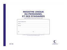 ELVE - Registre unique du personnel - A4