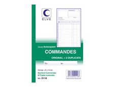 ELVE - Manifold Carnet de commandes - 50 tripli - 21 x 14 cm
