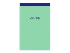 ELVE - Bloc d'Avoirs - 50 dupli - 10 x 15,5 cm