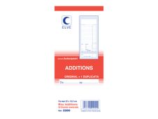 ELVE - 10 Blocs Addition - 50 dupli - 10 x 23,5 cm