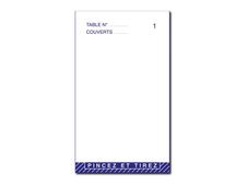 ELVE - 10 Blocs maître d'hôtel - 75 x 150 mm - en double - numéroté