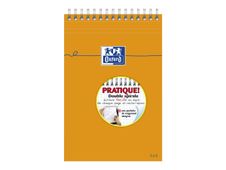 Oxford - Bloc notes à spirale - A5 - 160 pages - petits carreaux - 80G
