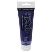Daler-Rowney Graduate - Peinture acrylique - 120 ml - violet cadmium