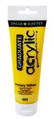 Daler-Rowney Graduate - Peinture acrylique - 120 ml - jaune primaire