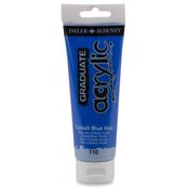 Daler-Rowney Graduate - Peinture acrylique - 120 ml - bleu cobalt
