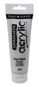 Daler-Rowney Graduate - Peinture acrylique - 120 ml - blanc nacré