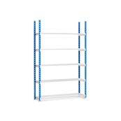 Paperflow Rang'Eco - Rack à étagère - élément de départ 5 niveaux - 100 x 200 x 34 cm