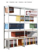 Paperflow Rang'Eco - Rack à étagère pour dossiers suspendus - élément suivant 6 niveaux - 125 x 195 x 37 cm