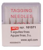 Apli - Boite de 5 aiguilles fines pour pistolet textile