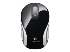 Logitech M187 - Ratón - óptico - inalámbrico - 2.4 GHz - receptor inalámbrico USB - negro