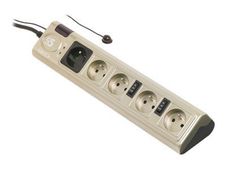 INFOSEC S5 Eco TV - Multiprise parafoudre 5 prises - parasurtenseur