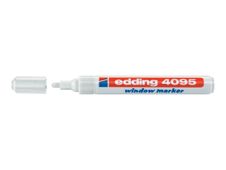 edding 4095 window - Marcador - para cristal - blanco - tinta al agua - 2-3 mm