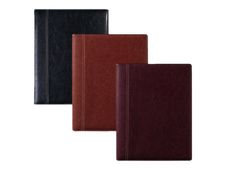 Brepols Palermo - Répertoire Carnet d'adresses à spirale 8,9 x 16 cm - noir