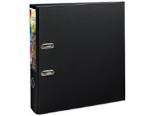 Exacompta Prem'Touch - Classeur à levier - Dos 80 mm - A4 Maxi - pour 715 feuilles - noir
