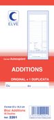 Elve - Bloc additions 50 dupli - format 235x102 mm