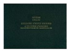 ELVE - Registre des objets mobiliers  pour les revendeurs de véhicules - 25 x 32 cm