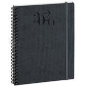 Agenda de bureau Swan Horizons 20S Visuel spiralé - 1 semaine sur 2 pages - 15 x 21 cm - disponible dans différentes couleurs - Exacompta