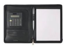 Oberthur Cambridge - Conférencier A5 zippé - noir