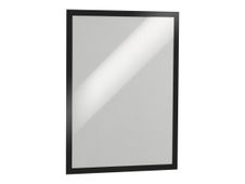 Durable Duraframe - 2 Cadres d'affichage adhésif repositionnable - A3 - noir