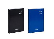 Agenda de poche Classic - 1 semaine sur 2 pages - 9 x 16 cm - 2 couleurs disponibles - Brepols