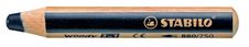 STABILO Woody 3 in 1 - Crayon de couleur pointe large - noir