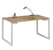 Bureau SUNDAY - 160 cm - Pieds cadre - Chêne