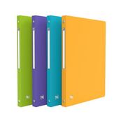 Memphis Style - Classeur souple à anneaux - Dos 20 mm - A4 - disponible dans différentes couleurs
