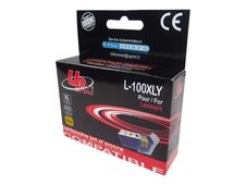UPrint L-100XLY - 13 ml - amarillo - compatible - cartucho de tinta (alternativa para: Lexmark 100XL) - para Lexmark Prevail Pro704, Value Ink Prevail Pro709, Value Ink Prospect Pro209