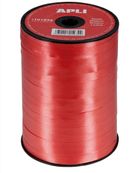Apli Agipa - Bolduc lisse - ruban d'emballage 7 mm x 400 m - rouge