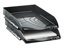 CEP Origins - Corbeille à courrier noir