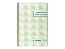 Exacompta - Manifold Bordereau d'intervention - 50 dupli - A4