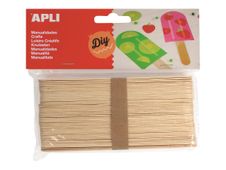 Apli - 40 bâtons de bois - naturel